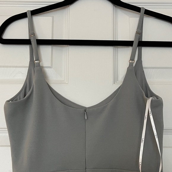 NWOT Lulu's Chic Gray Mini Dress - Picture 5 of 5